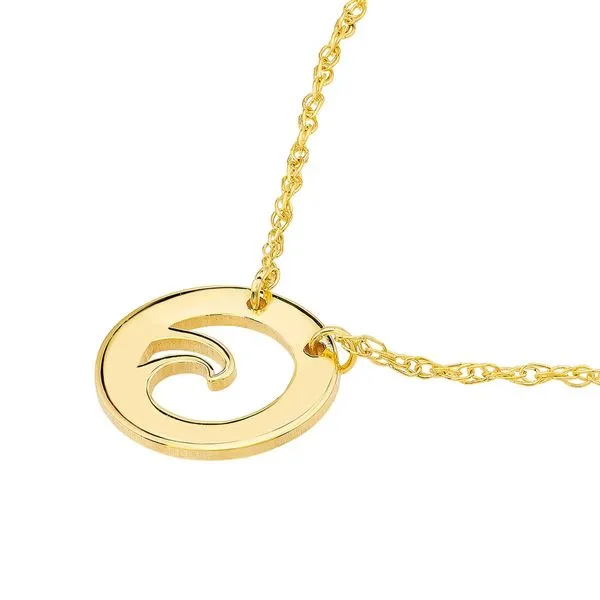 GOLD PENDANT NECKLACE Blue Water Jewelers Saint Augustine, FL