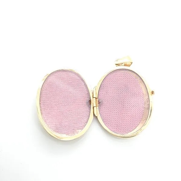 YELLOW GOLD LOCKET Image 2 Blue Water Jewelers Saint Augustine, FL