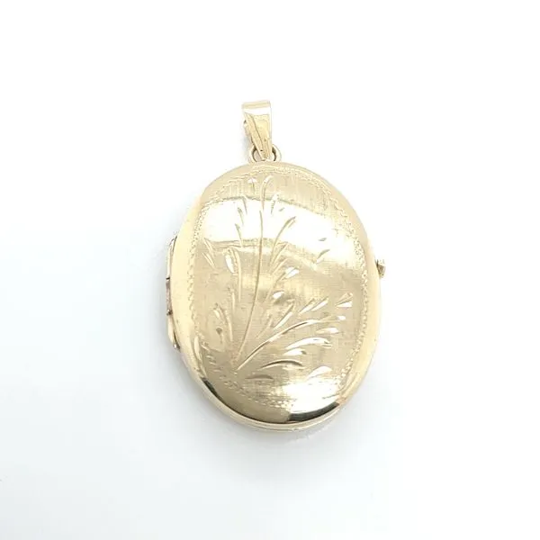 YELLOW GOLD LOCKET Blue Water Jewelers Saint Augustine, FL