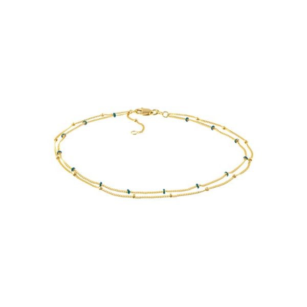 Gold Anklet Blue Water Jewelers Saint Augustine, FL