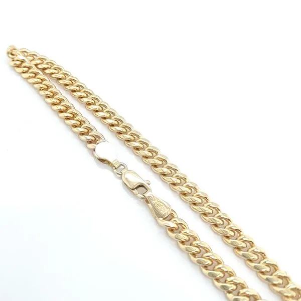 GOLD LIGHT CUBAN BRACELET Blue Water Jewelers Saint Augustine, FL