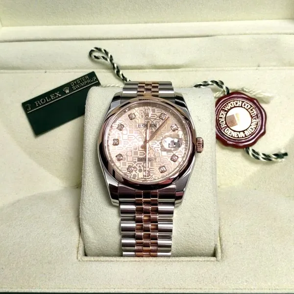 ROLEX DATEJUST 36MM 001 525 00140 Watches Blue Water Jewelers Saint Augustine FL