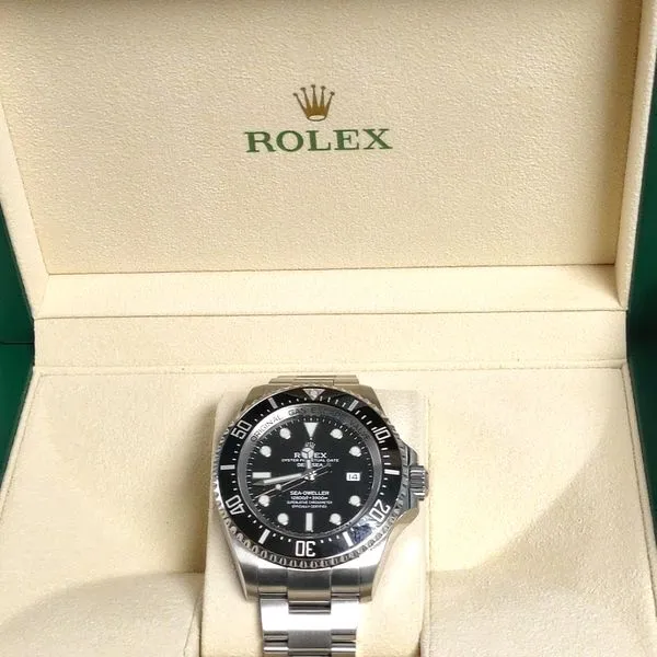 PREOWNED ROLEX SEA-DWELLER DEEPSEA BLACK DIAL 44MM Image 2 Blue Water Jewelers Saint Augustine, FL