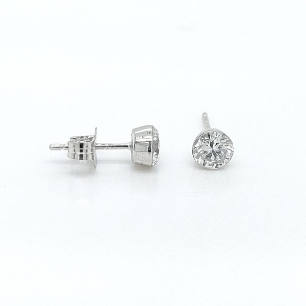14K White Gold Earrings Blue Water Jewelers St. Augustine, FL