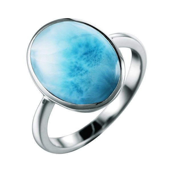 Larimar Ring Blue Water Jewelers Saint Augustine, FL