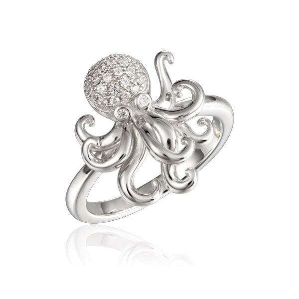 Octopus Ring Blue Water Jewelers Saint Augustine, FL