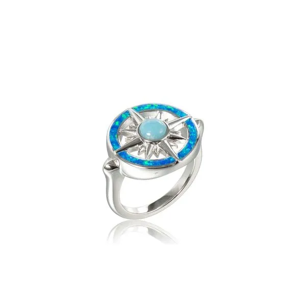 SILVER LARIMAR RING Blue Water Jewelers Saint Augustine, FL