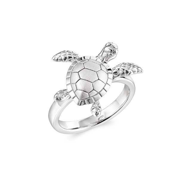 SILVER TURTLE RING Blue Water Jewelers Saint Augustine, FL