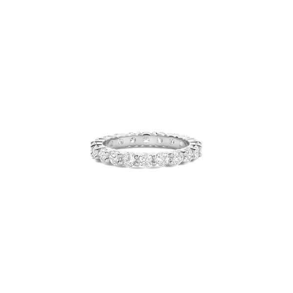 TI SENTO Silver Eternity Ring Image 3 Blue Water Jewelers Saint Augustine, FL