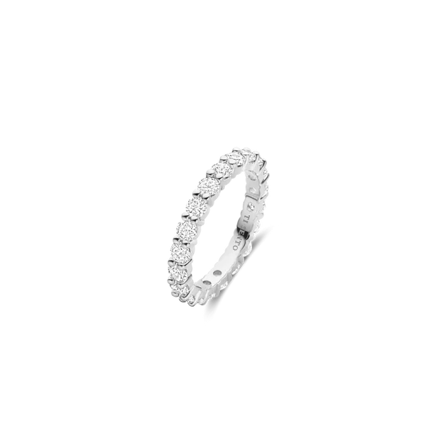 TI SENTO Silver Eternity Ring Blue Water Jewelers Saint Augustine, FL