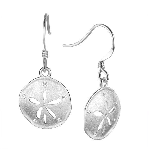 Sand Dollar Earrings Blue Water Jewelers Saint Augustine, FL