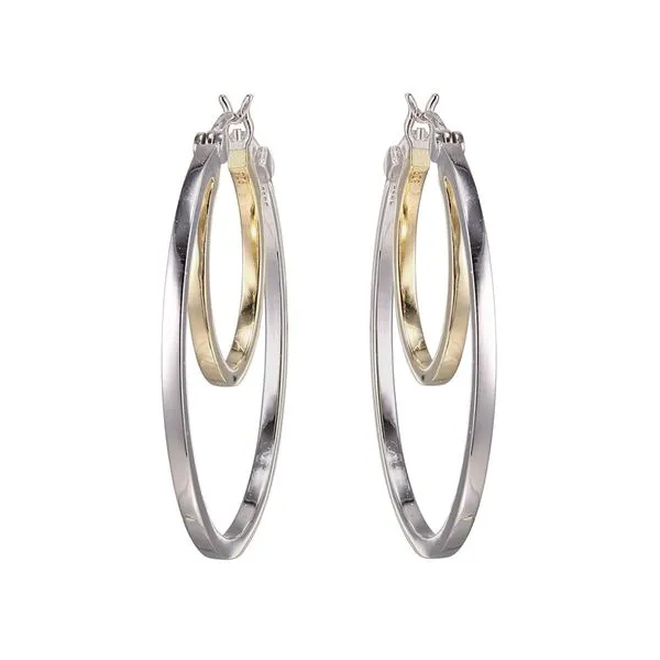 Double Hoop Earrings Blue Water Jewelers Saint Augustine, FL