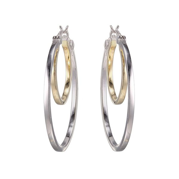 Double Hoop Earrings Blue Water Jewelers Saint Augustine, FL