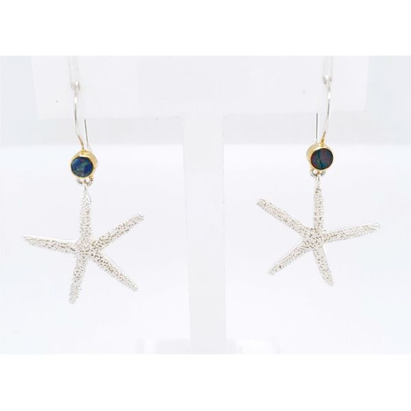 Starfish Earrings Blue Water Jewelers Saint Augustine, FL