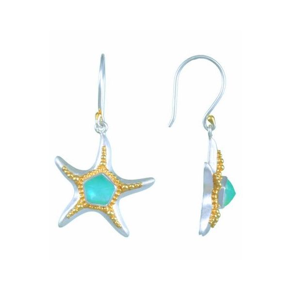 Starfish Earrings Blue Water Jewelers Saint Augustine, FL