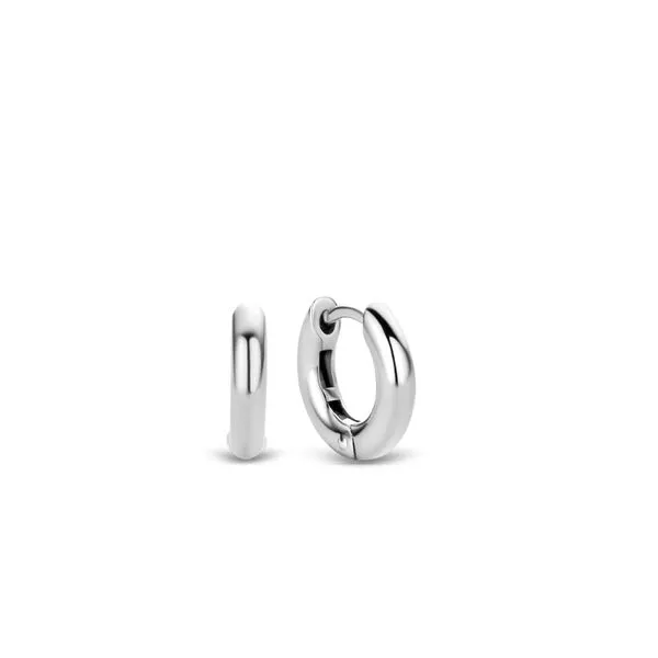 TI SENTO SILVER HUGGIE EARRINGS Blue Water Jewelers Saint Augustine, FL