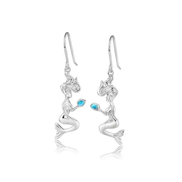 SILVER MERMAID EARRINGS Blue Water Jewelers Saint Augustine, FL