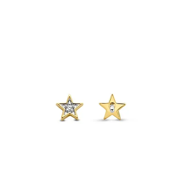 TI SENTO SILVER STAR EARRINGS Image 3 Blue Water Jewelers Saint Augustine, FL