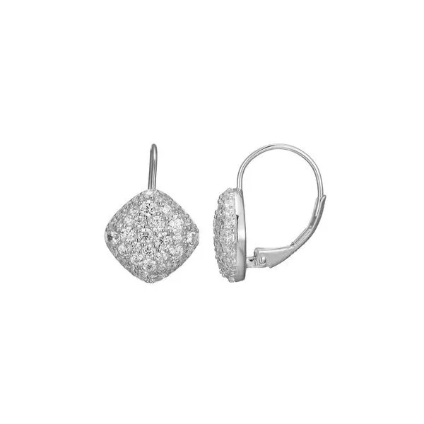 Elle Jewelry SILVER EARRINGS 001 630 03964 Blue Water Jewelers