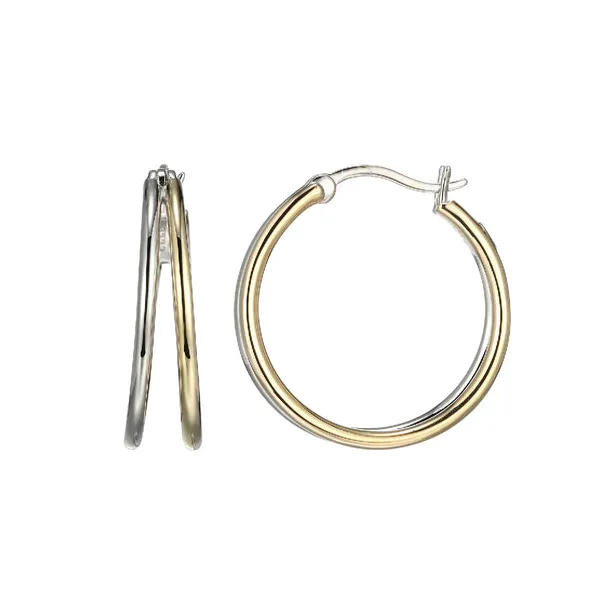 Elle shop hoop earrings