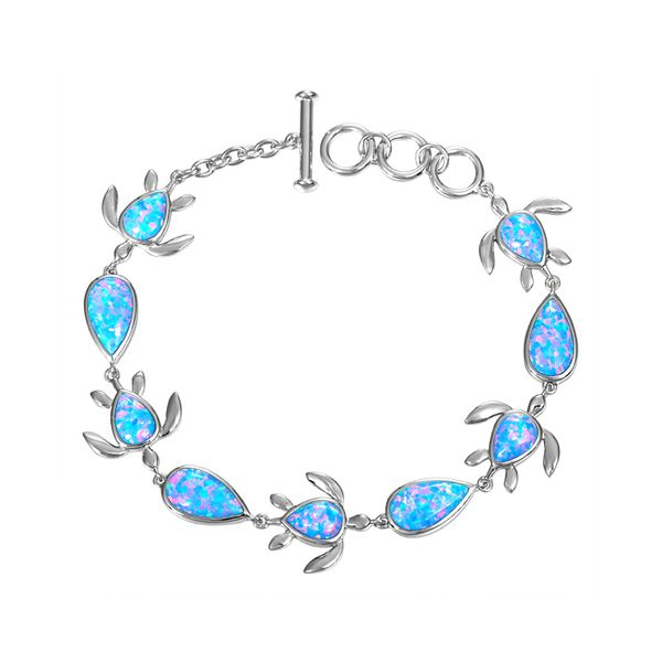 SILVER OPAL TURTLE BRACELET Blue Water Jewelers Saint Augustine, FL