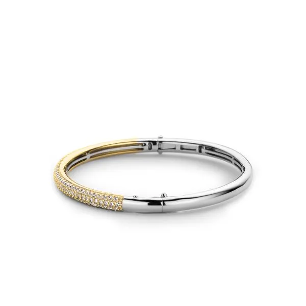TISENTO PAVE BANGLE Image 2 Blue Water Jewelers Saint Augustine, FL