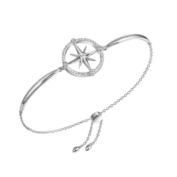 SILVER COMPASS BRACELET Blue Water Jewelers Saint Augustine, FL
