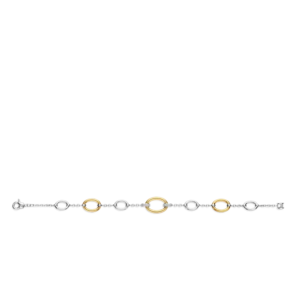 TI SENTO GOLD-PLATED SILVER CHAIN BRACELET Image 3 Blue Water Jewelers Saint Augustine, FL