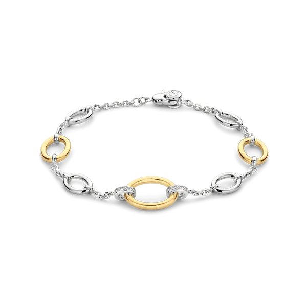 TI SENTO GOLD-PLATED SILVER CHAIN BRACELET Blue Water Jewelers Saint Augustine, FL
