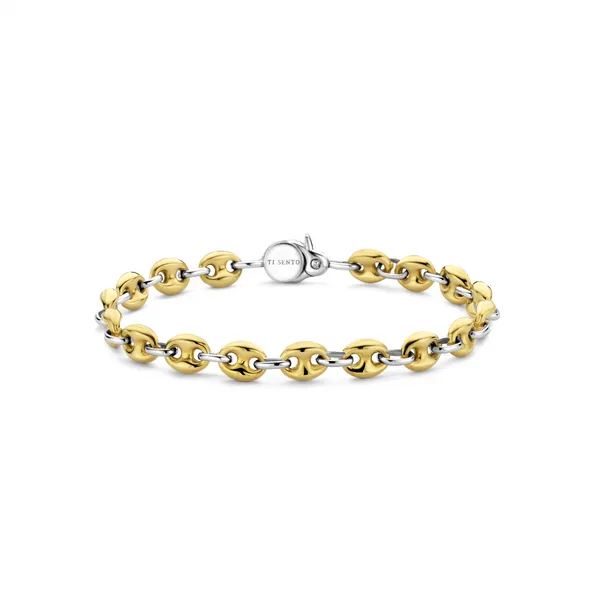 TI SENTO SILVER COFFEE BEAN BRACELET Blue Water Jewelers Saint Augustine, FL
