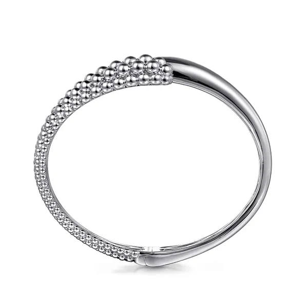 BUJUKAN SILVER BYPASS BANGLE BRACELET Image 2 Blue Water Jewelers Saint Augustine, FL