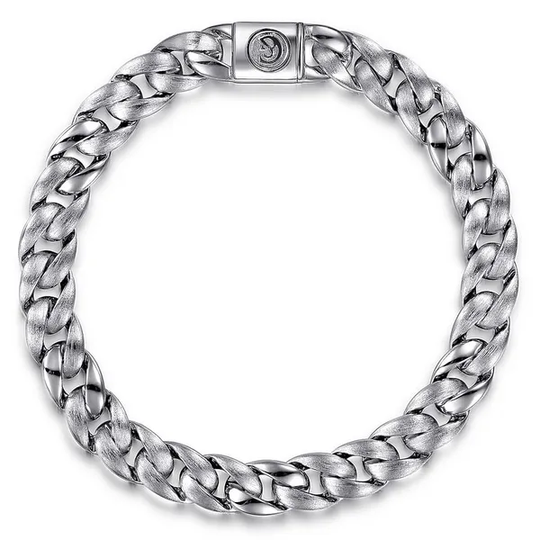 SILVER CUBAN LINK CHAIN BRACELET Blue Water Jewelers Saint Augustine, FL