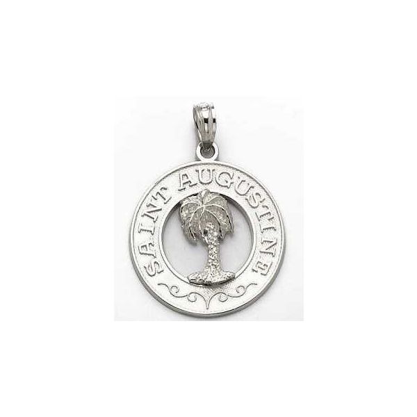 Silver Pendant Blue Water Jewelers Saint Augustine, FL