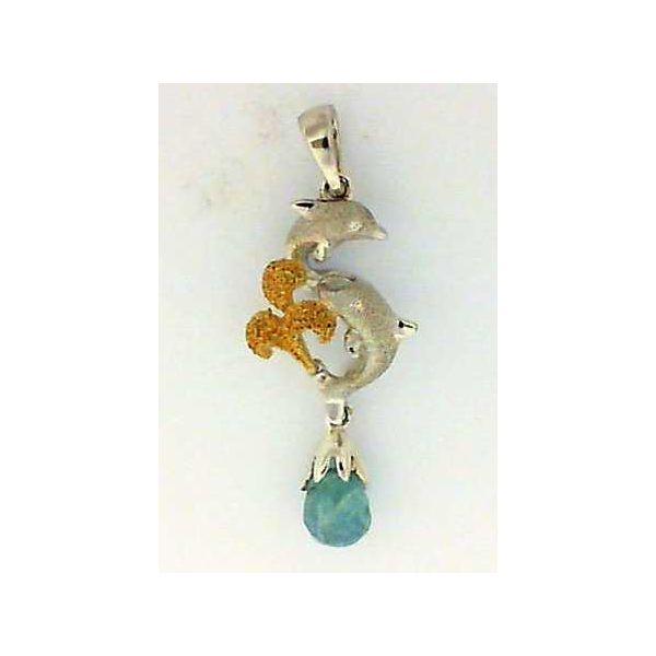 Silver Pendant Blue Water Jewelers Saint Augustine, FL