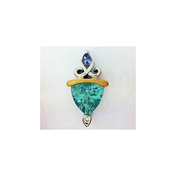 Silver Pendant Blue Water Jewelers Saint Augustine, FL