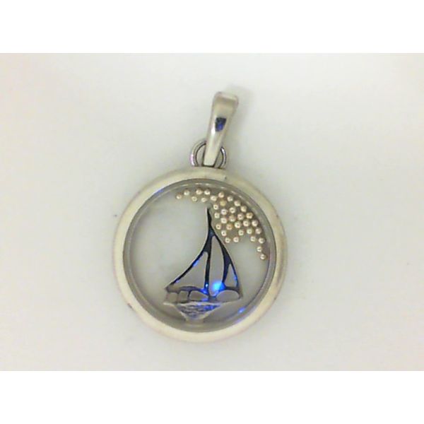 Silver Pendant Blue Water Jewelers Saint Augustine, FL
