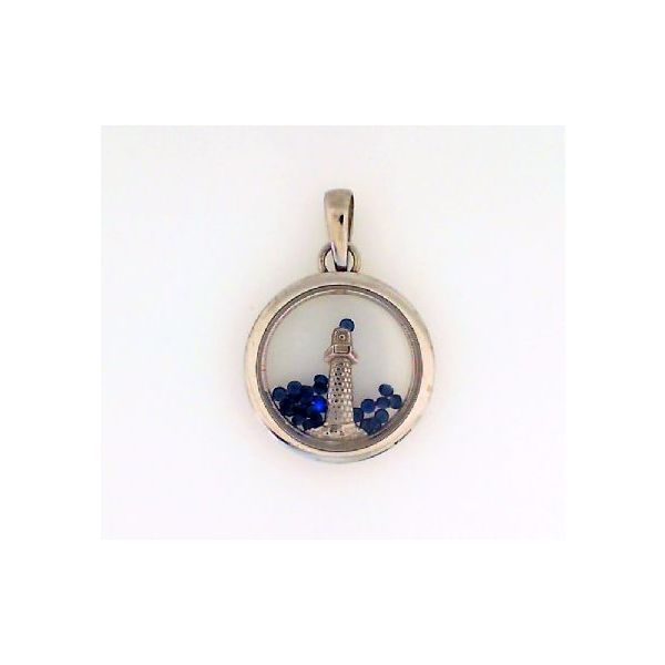 Silver Pendant Blue Water Jewelers Saint Augustine, FL