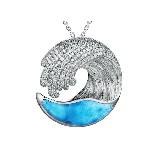 Silver Pendant Blue Water Jewelers Saint Augustine, FL