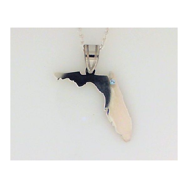Silver Pendant Blue Water Jewelers Saint Augustine, FL