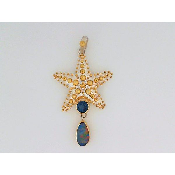 Silver Pendant Blue Water Jewelers Saint Augustine, FL