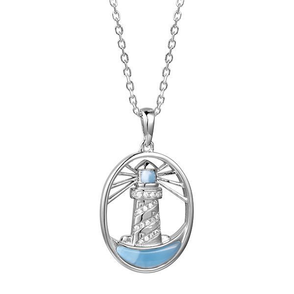 Silver Pendant Blue Water Jewelers Saint Augustine, FL