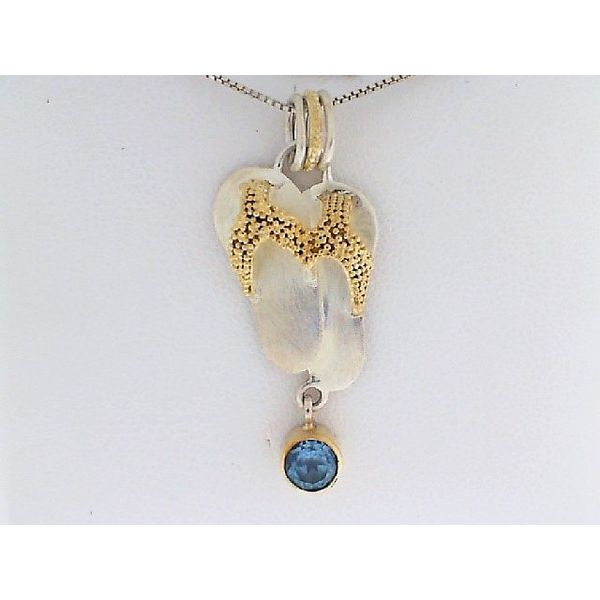 Silver Pendant Blue Water Jewelers Saint Augustine, FL
