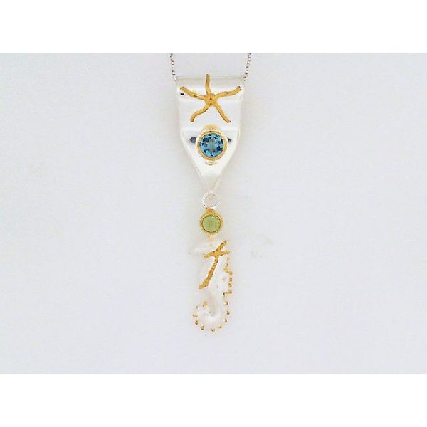 Silver Pendant Blue Water Jewelers Saint Augustine, FL