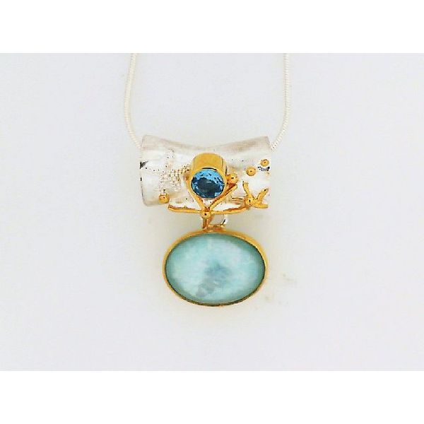 Silver Pendant Blue Water Jewelers Saint Augustine, FL