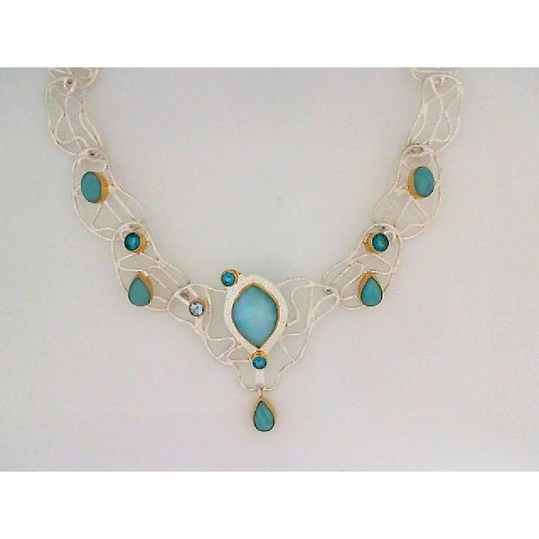 Silver Pendant Blue Water Jewelers Saint Augustine, FL