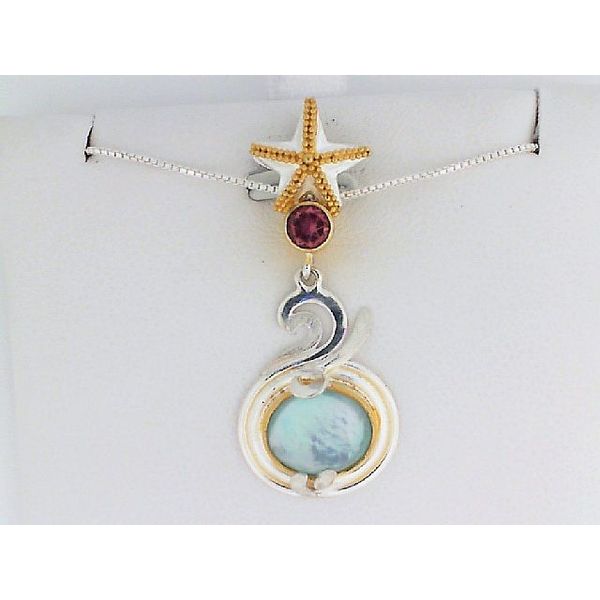 Silver Pendant Blue Water Jewelers Saint Augustine, FL