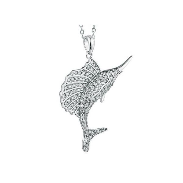 Silver Pendant Blue Water Jewelers Saint Augustine, FL