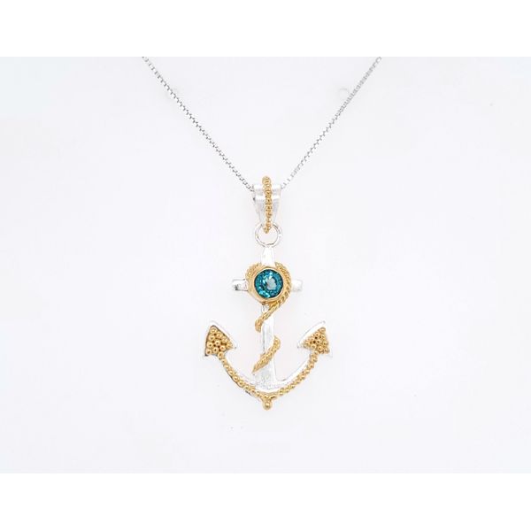Silver Pendant Blue Water Jewelers Saint Augustine, FL