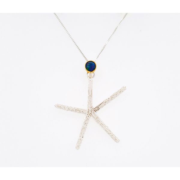 Silver Pendant Blue Water Jewelers Saint Augustine, FL