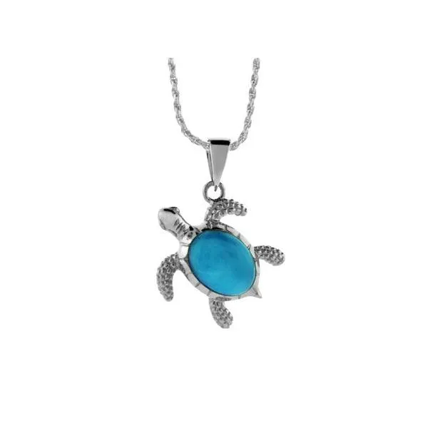 Turtle Pendant Blue Water Jewelers Saint Augustine, FL